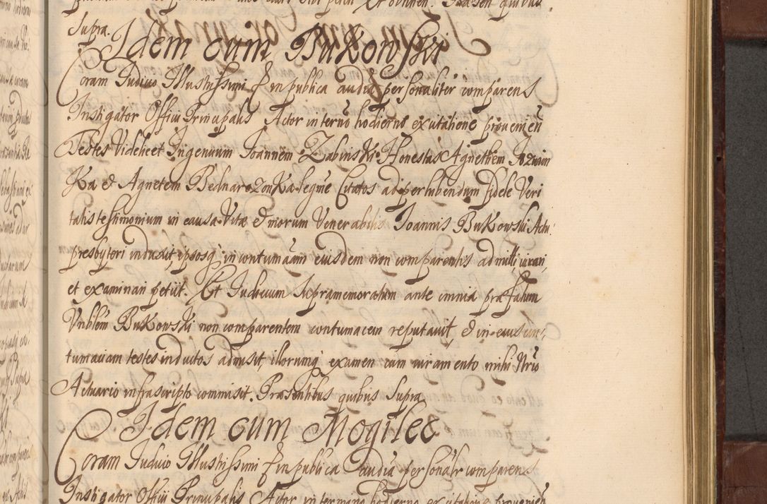 Zdjęcie nr 1244 dla obiektu archiwalnego: Acta actorum episcopalium R. D. Andreae Trzebicki ab anno 1670 ad annum 1675 mensem Martinum acticatorum Volumen V