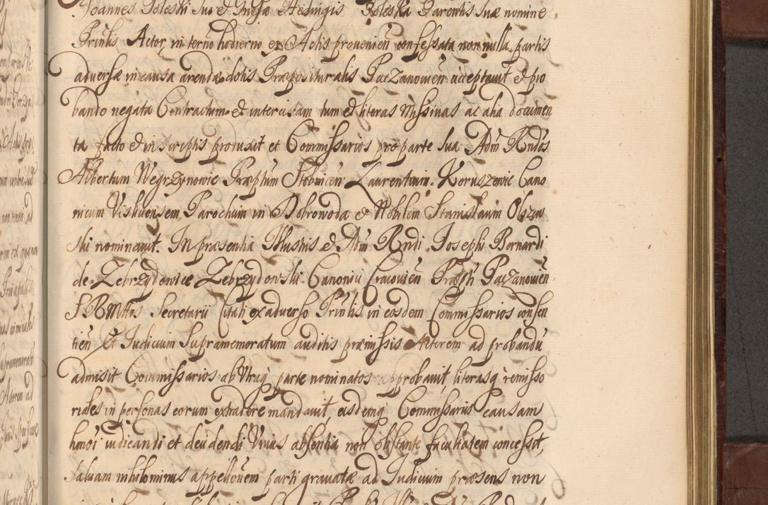 Zdjęcie nr 1246 dla obiektu archiwalnego: Acta actorum episcopalium R. D. Andreae Trzebicki ab anno 1670 ad annum 1675 mensem Martinum acticatorum Volumen V