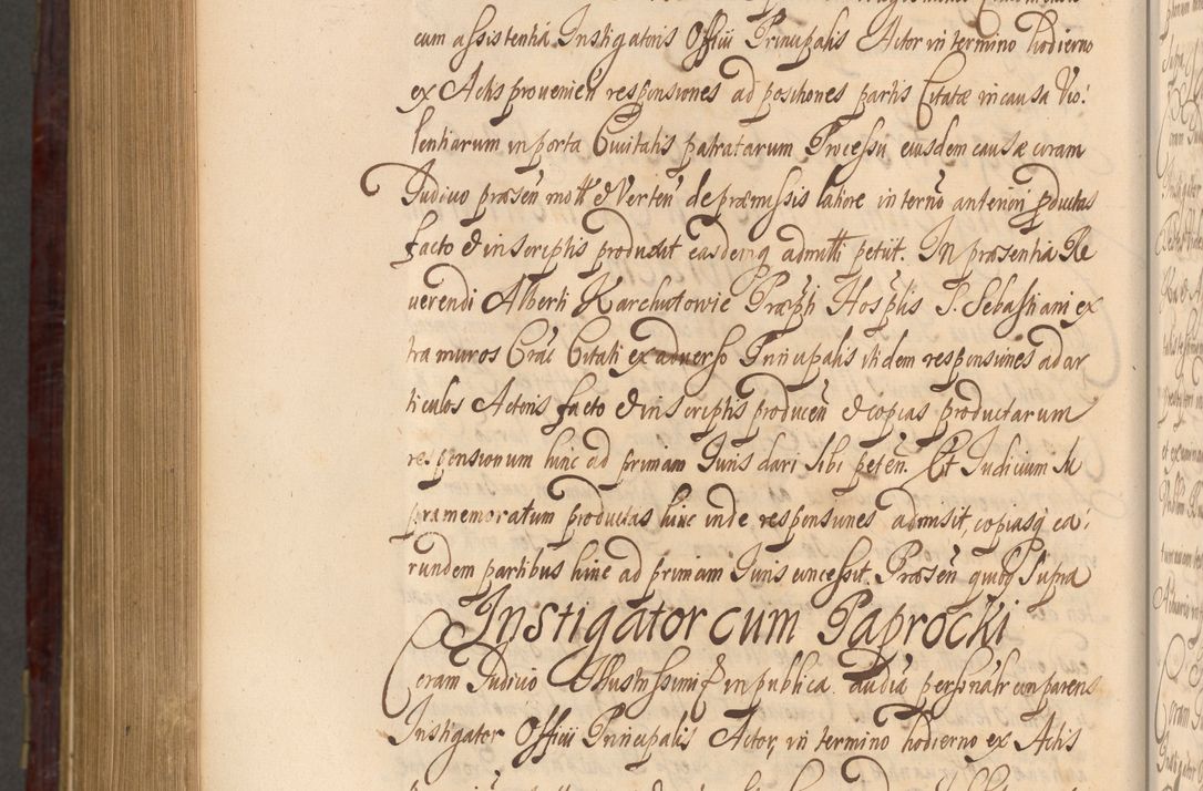 Zdjęcie nr 1243 dla obiektu archiwalnego: Acta actorum episcopalium R. D. Andreae Trzebicki ab anno 1670 ad annum 1675 mensem Martinum acticatorum Volumen V