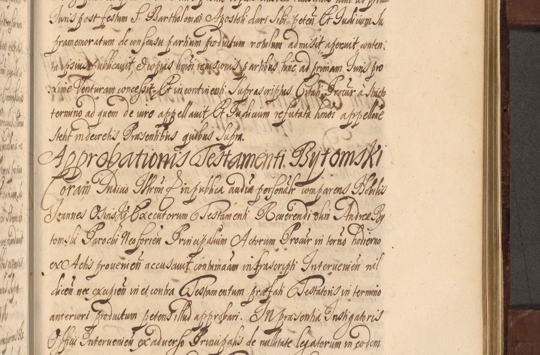 Zdjęcie nr 1248 dla obiektu archiwalnego: Acta actorum episcopalium R. D. Andreae Trzebicki ab anno 1670 ad annum 1675 mensem Martinum acticatorum Volumen V