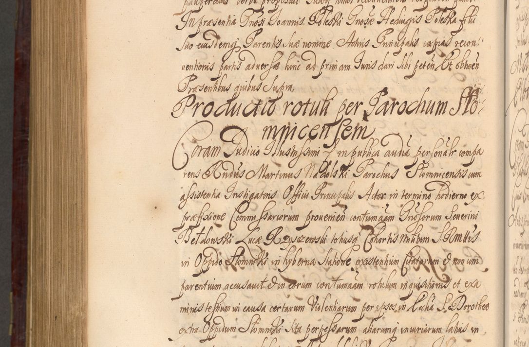 Zdjęcie nr 1241 dla obiektu archiwalnego: Acta actorum episcopalium R. D. Andreae Trzebicki ab anno 1670 ad annum 1675 mensem Martinum acticatorum Volumen V
