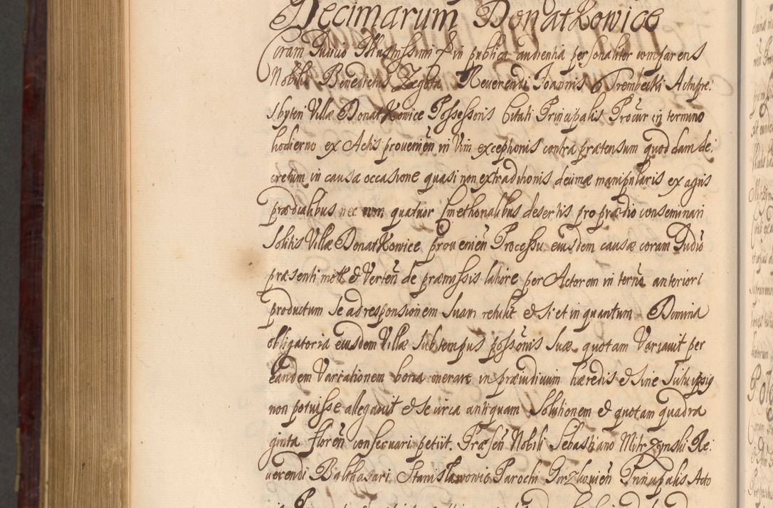 Zdjęcie nr 1239 dla obiektu archiwalnego: Acta actorum episcopalium R. D. Andreae Trzebicki ab anno 1670 ad annum 1675 mensem Martinum acticatorum Volumen V