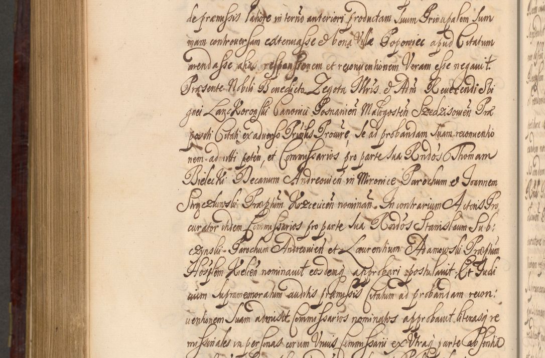 Zdjęcie nr 1235 dla obiektu archiwalnego: Acta actorum episcopalium R. D. Andreae Trzebicki ab anno 1670 ad annum 1675 mensem Martinum acticatorum Volumen V