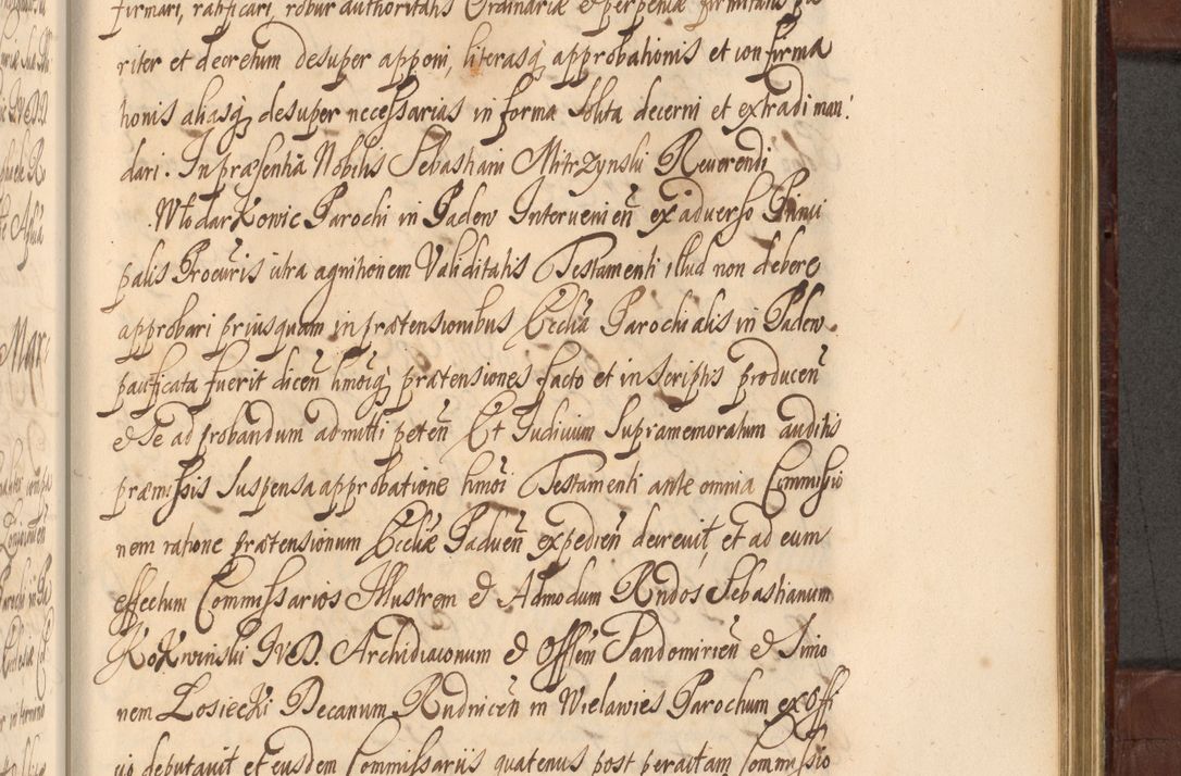 Zdjęcie nr 1230 dla obiektu archiwalnego: Acta actorum episcopalium R. D. Andreae Trzebicki ab anno 1670 ad annum 1675 mensem Martinum acticatorum Volumen V