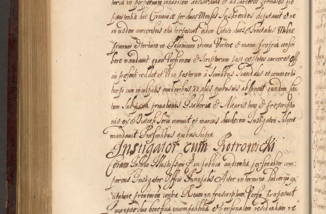 Zdjęcie nr 1225 dla obiektu archiwalnego: Acta actorum episcopalium R. D. Andreae Trzebicki ab anno 1670 ad annum 1675 mensem Martinum acticatorum Volumen V
