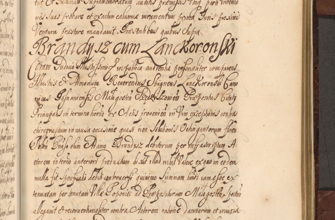 Zdjęcie nr 1222 dla obiektu archiwalnego: Acta actorum episcopalium R. D. Andreae Trzebicki ab anno 1670 ad annum 1675 mensem Martinum acticatorum Volumen V