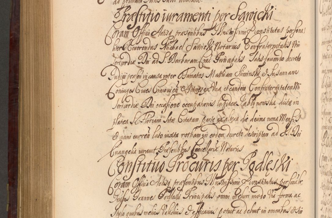 Zdjęcie nr 1215 dla obiektu archiwalnego: Acta actorum episcopalium R. D. Andreae Trzebicki ab anno 1670 ad annum 1675 mensem Martinum acticatorum Volumen V