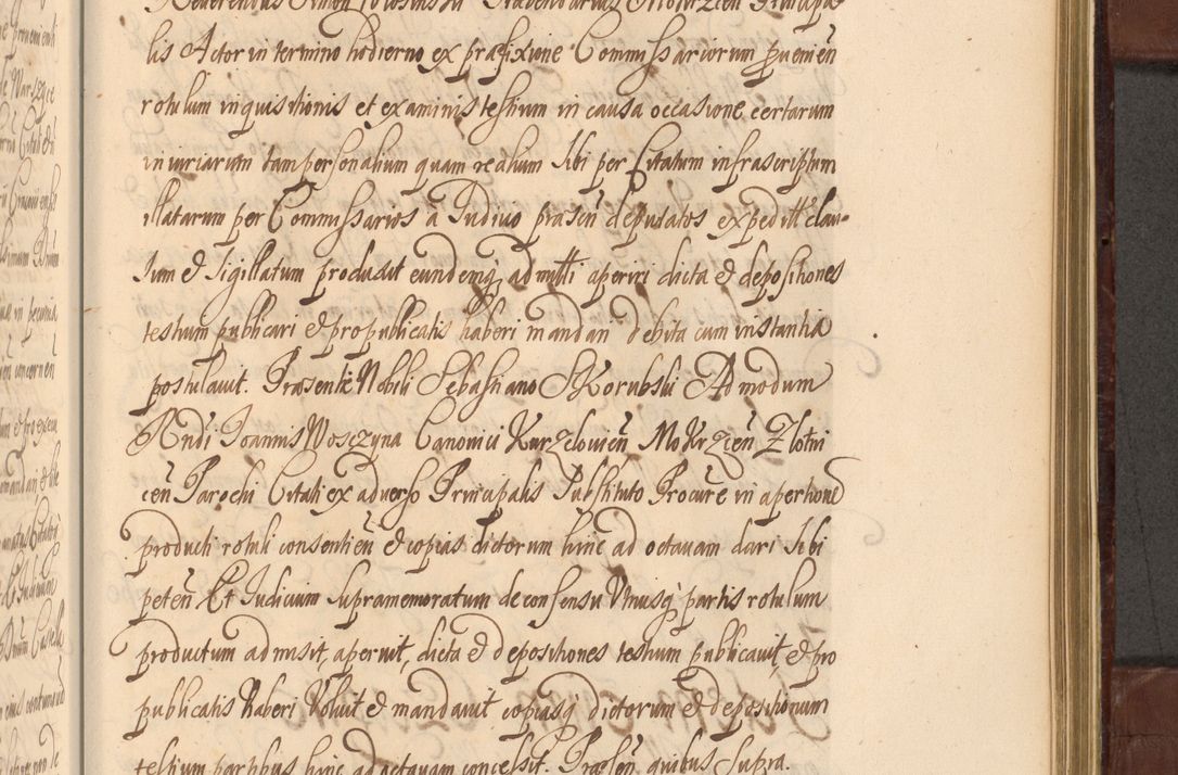 Zdjęcie nr 1212 dla obiektu archiwalnego: Acta actorum episcopalium R. D. Andreae Trzebicki ab anno 1670 ad annum 1675 mensem Martinum acticatorum Volumen V