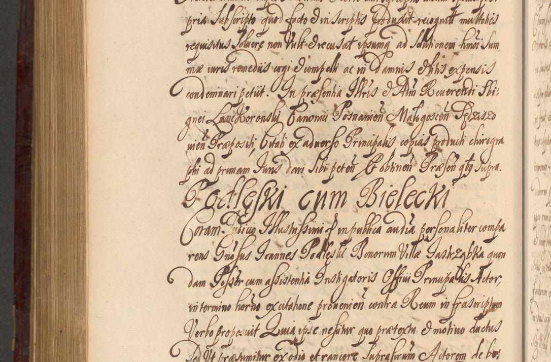 Zdjęcie nr 1209 dla obiektu archiwalnego: Acta actorum episcopalium R. D. Andreae Trzebicki ab anno 1670 ad annum 1675 mensem Martinum acticatorum Volumen V
