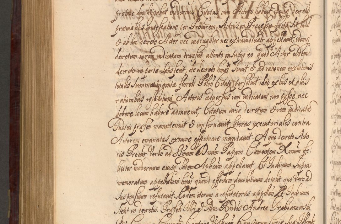 Zdjęcie nr 1207 dla obiektu archiwalnego: Acta actorum episcopalium R. D. Andreae Trzebicki ab anno 1670 ad annum 1675 mensem Martinum acticatorum Volumen V