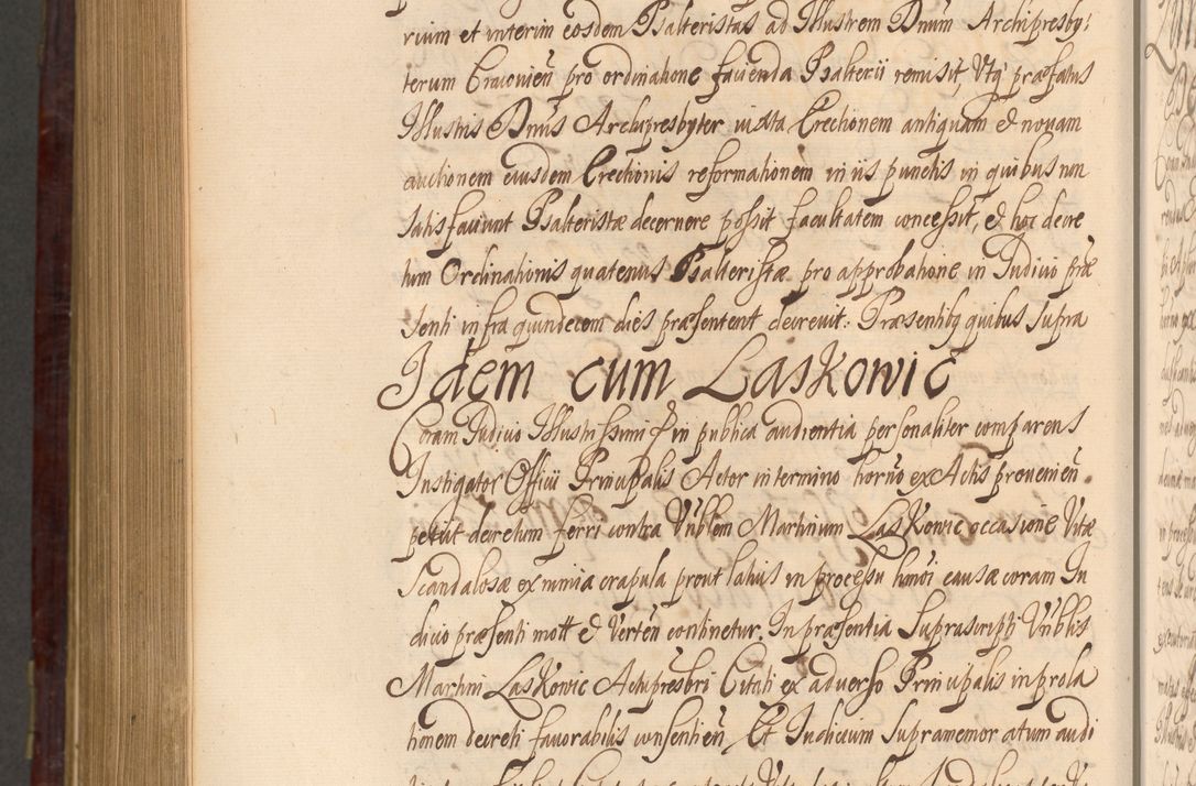 Zdjęcie nr 1205 dla obiektu archiwalnego: Acta actorum episcopalium R. D. Andreae Trzebicki ab anno 1670 ad annum 1675 mensem Martinum acticatorum Volumen V