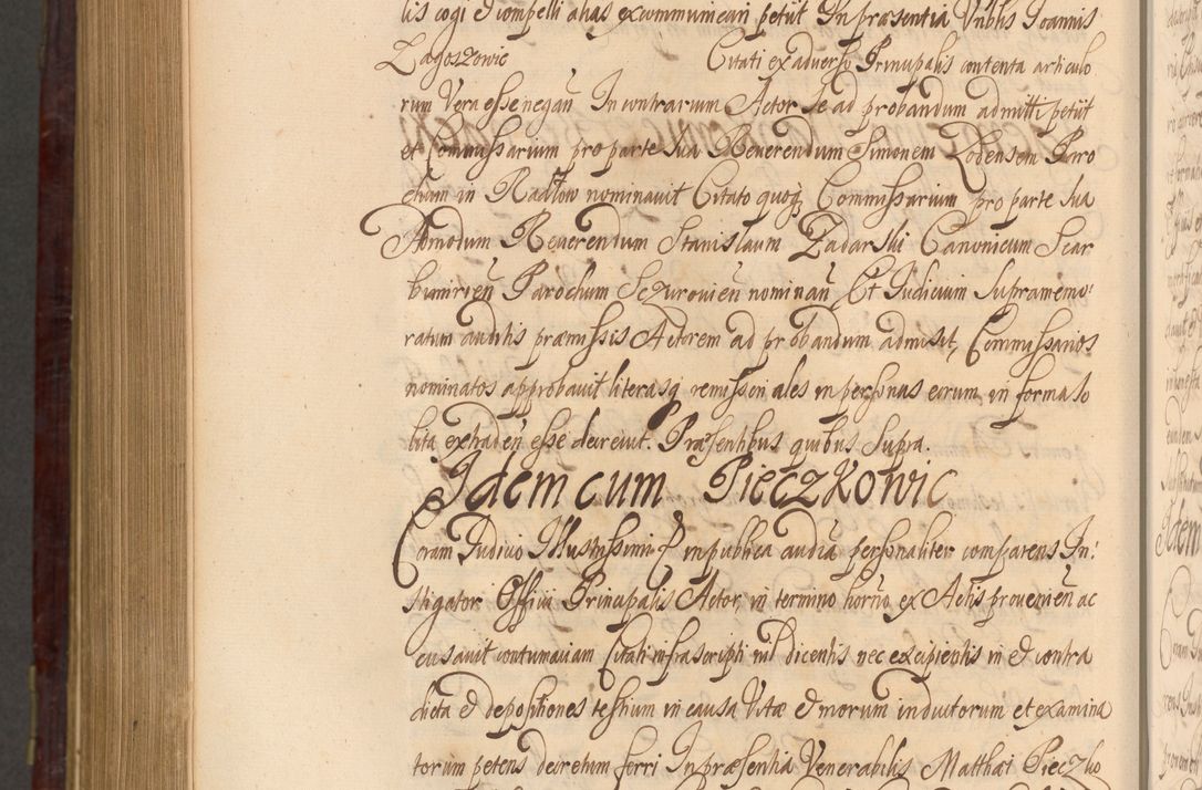 Zdjęcie nr 1203 dla obiektu archiwalnego: Acta actorum episcopalium R. D. Andreae Trzebicki ab anno 1670 ad annum 1675 mensem Martinum acticatorum Volumen V