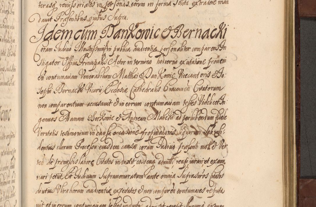 Zdjęcie nr 1202 dla obiektu archiwalnego: Acta actorum episcopalium R. D. Andreae Trzebicki ab anno 1670 ad annum 1675 mensem Martinum acticatorum Volumen V