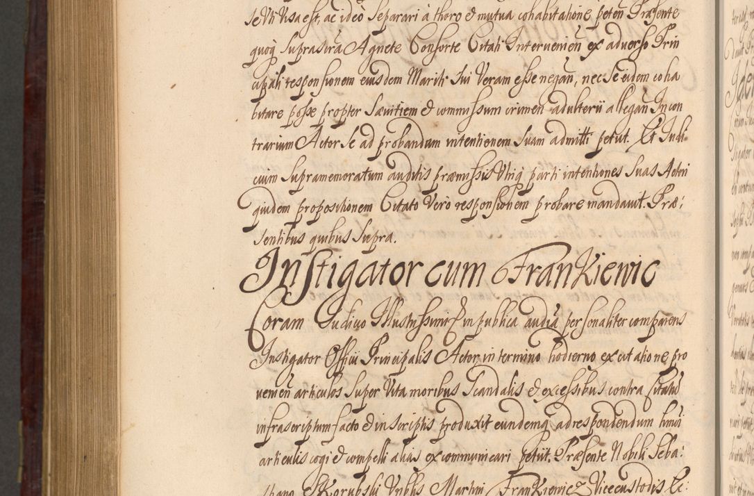 Zdjęcie nr 1201 dla obiektu archiwalnego: Acta actorum episcopalium R. D. Andreae Trzebicki ab anno 1670 ad annum 1675 mensem Martinum acticatorum Volumen V