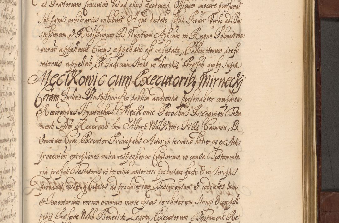 Zdjęcie nr 1198 dla obiektu archiwalnego: Acta actorum episcopalium R. D. Andreae Trzebicki ab anno 1670 ad annum 1675 mensem Martinum acticatorum Volumen V