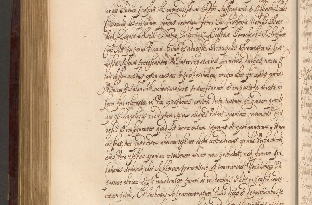 Zdjęcie nr 1197 dla obiektu archiwalnego: Acta actorum episcopalium R. D. Andreae Trzebicki ab anno 1670 ad annum 1675 mensem Martinum acticatorum Volumen V