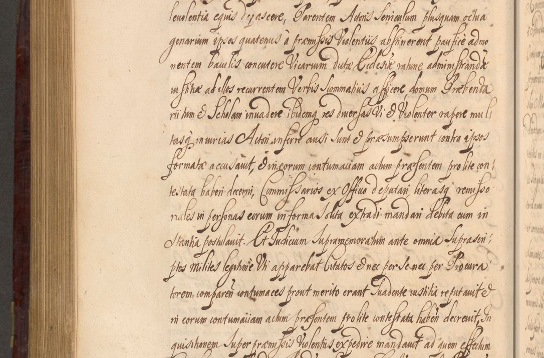 Zdjęcie nr 1187 dla obiektu archiwalnego: Acta actorum episcopalium R. D. Andreae Trzebicki ab anno 1670 ad annum 1675 mensem Martinum acticatorum Volumen V