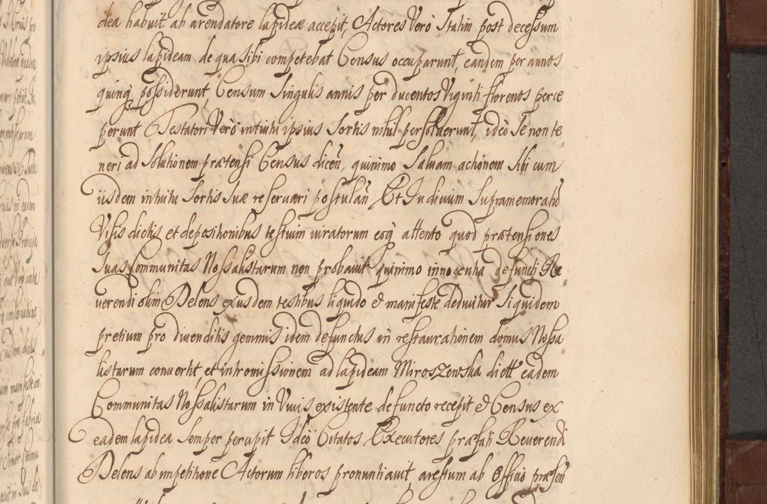 Zdjęcie nr 1180 dla obiektu archiwalnego: Acta actorum episcopalium R. D. Andreae Trzebicki ab anno 1670 ad annum 1675 mensem Martinum acticatorum Volumen V