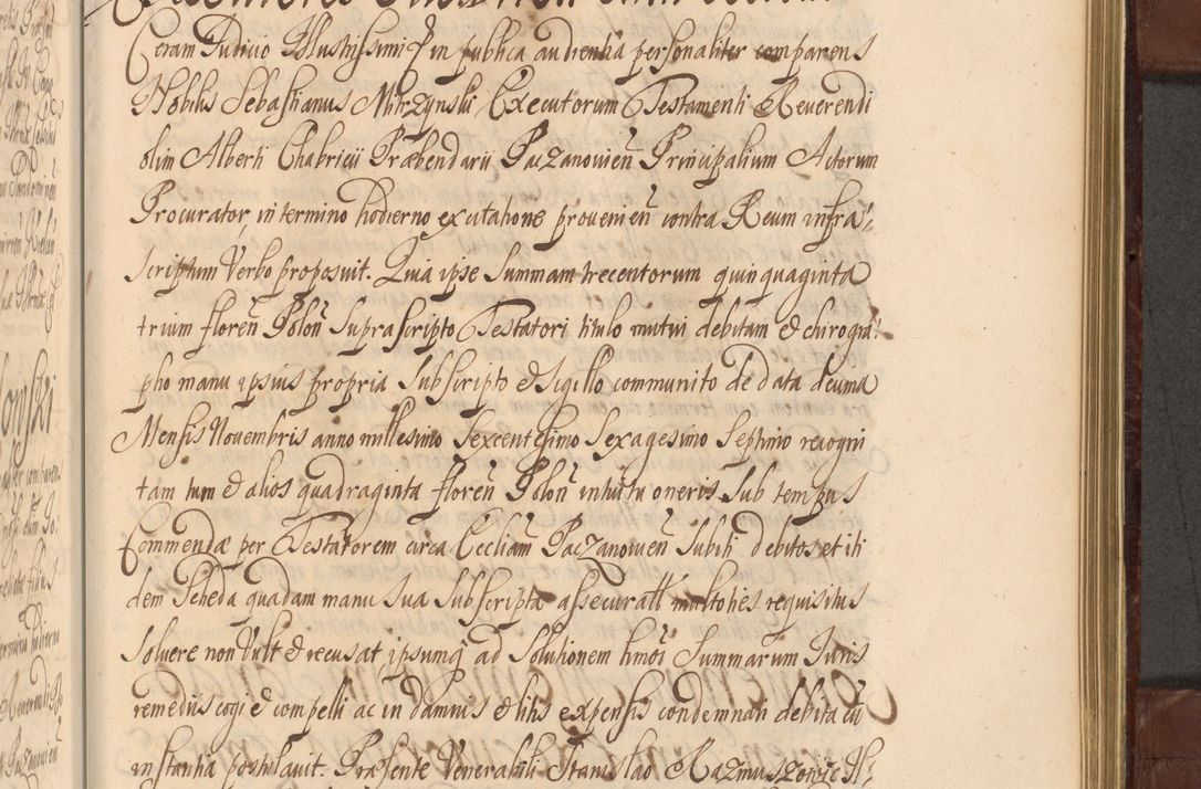 Zdjęcie nr 1182 dla obiektu archiwalnego: Acta actorum episcopalium R. D. Andreae Trzebicki ab anno 1670 ad annum 1675 mensem Martinum acticatorum Volumen V