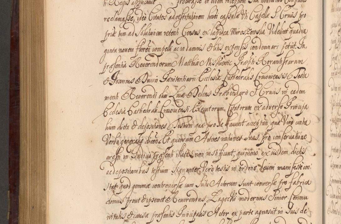 Zdjęcie nr 1179 dla obiektu archiwalnego: Acta actorum episcopalium R. D. Andreae Trzebicki ab anno 1670 ad annum 1675 mensem Martinum acticatorum Volumen V