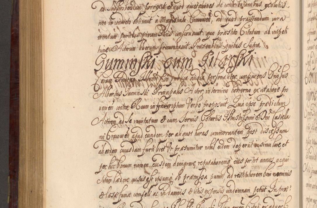 Zdjęcie nr 1173 dla obiektu archiwalnego: Acta actorum episcopalium R. D. Andreae Trzebicki ab anno 1670 ad annum 1675 mensem Martinum acticatorum Volumen V