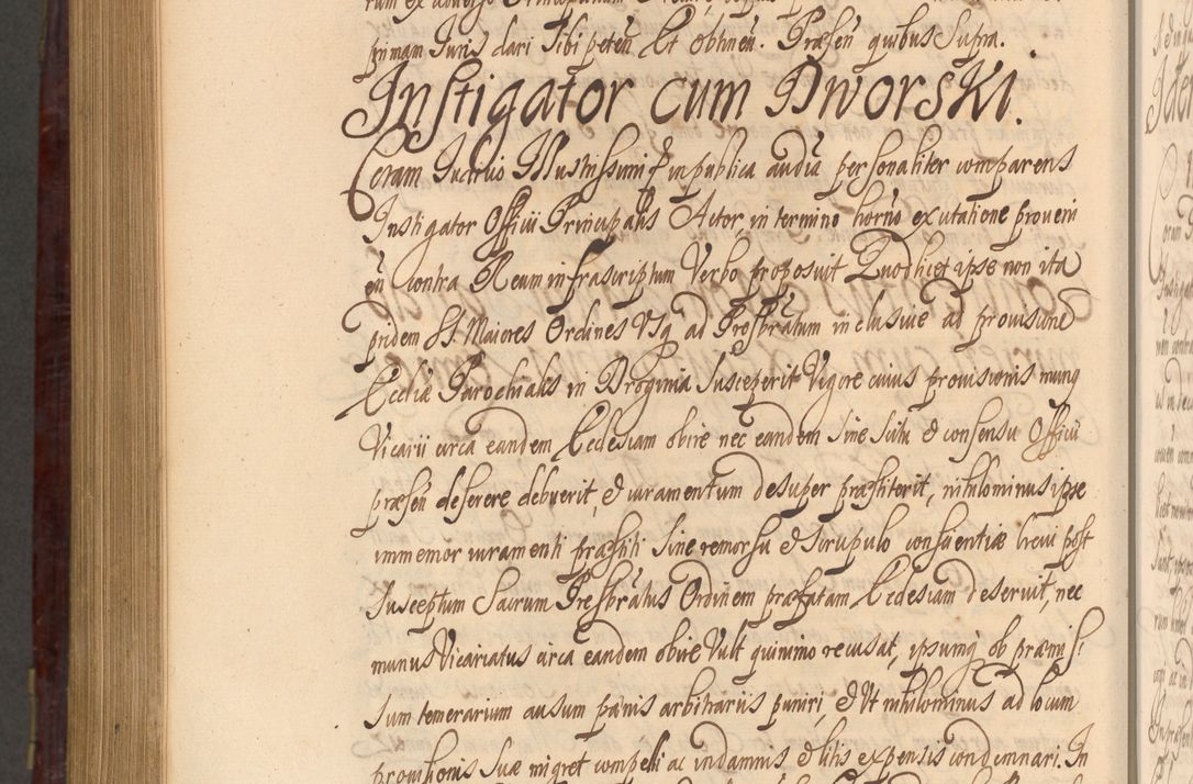 Zdjęcie nr 1175 dla obiektu archiwalnego: Acta actorum episcopalium R. D. Andreae Trzebicki ab anno 1670 ad annum 1675 mensem Martinum acticatorum Volumen V