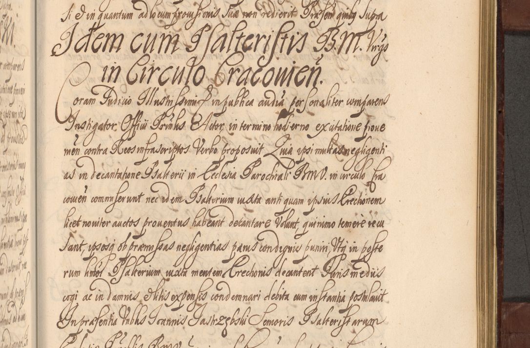Zdjęcie nr 1176 dla obiektu archiwalnego: Acta actorum episcopalium R. D. Andreae Trzebicki ab anno 1670 ad annum 1675 mensem Martinum acticatorum Volumen V