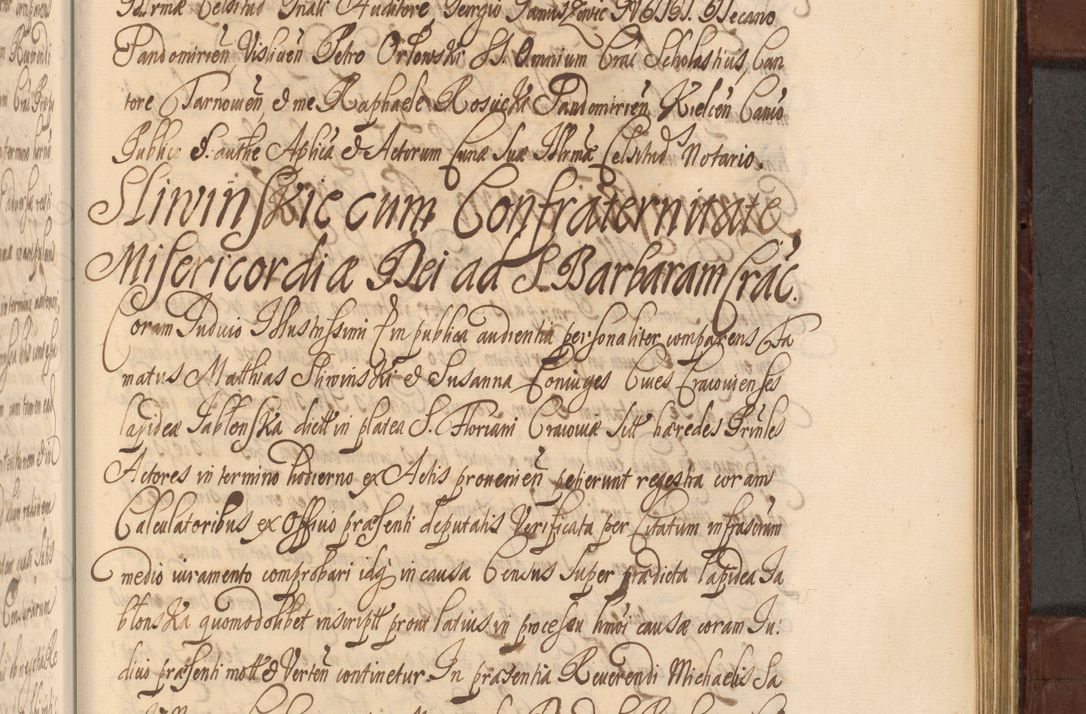 Zdjęcie nr 1172 dla obiektu archiwalnego: Acta actorum episcopalium R. D. Andreae Trzebicki ab anno 1670 ad annum 1675 mensem Martinum acticatorum Volumen V