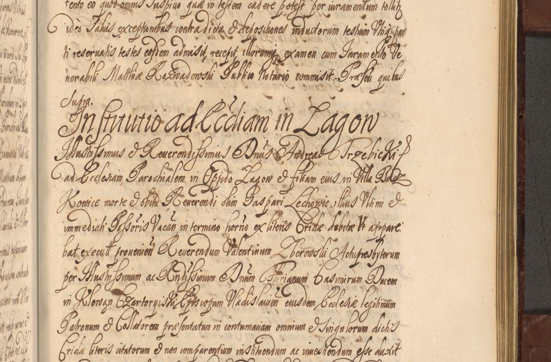 Zdjęcie nr 1170 dla obiektu archiwalnego: Acta actorum episcopalium R. D. Andreae Trzebicki ab anno 1670 ad annum 1675 mensem Martinum acticatorum Volumen V