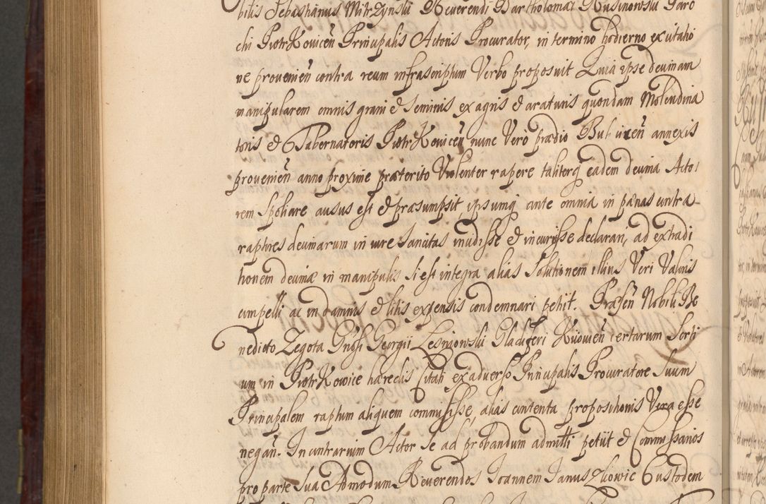 Zdjęcie nr 1165 dla obiektu archiwalnego: Acta actorum episcopalium R. D. Andreae Trzebicki ab anno 1670 ad annum 1675 mensem Martinum acticatorum Volumen V