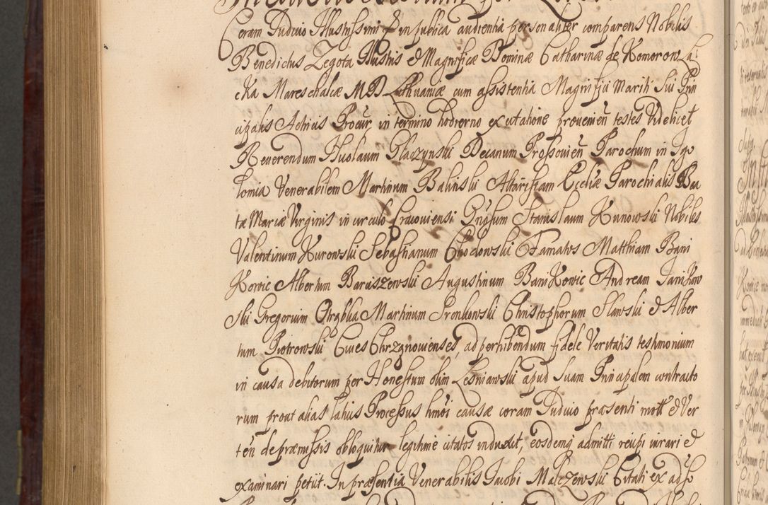 Zdjęcie nr 1169 dla obiektu archiwalnego: Acta actorum episcopalium R. D. Andreae Trzebicki ab anno 1670 ad annum 1675 mensem Martinum acticatorum Volumen V