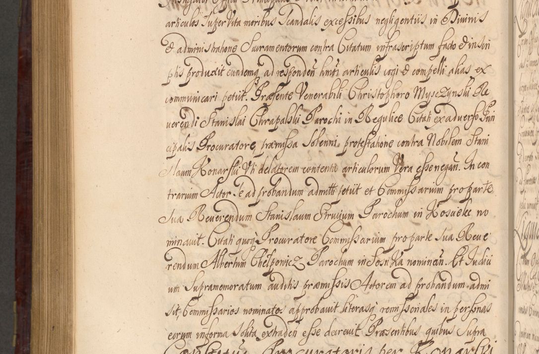 Zdjęcie nr 1163 dla obiektu archiwalnego: Acta actorum episcopalium R. D. Andreae Trzebicki ab anno 1670 ad annum 1675 mensem Martinum acticatorum Volumen V