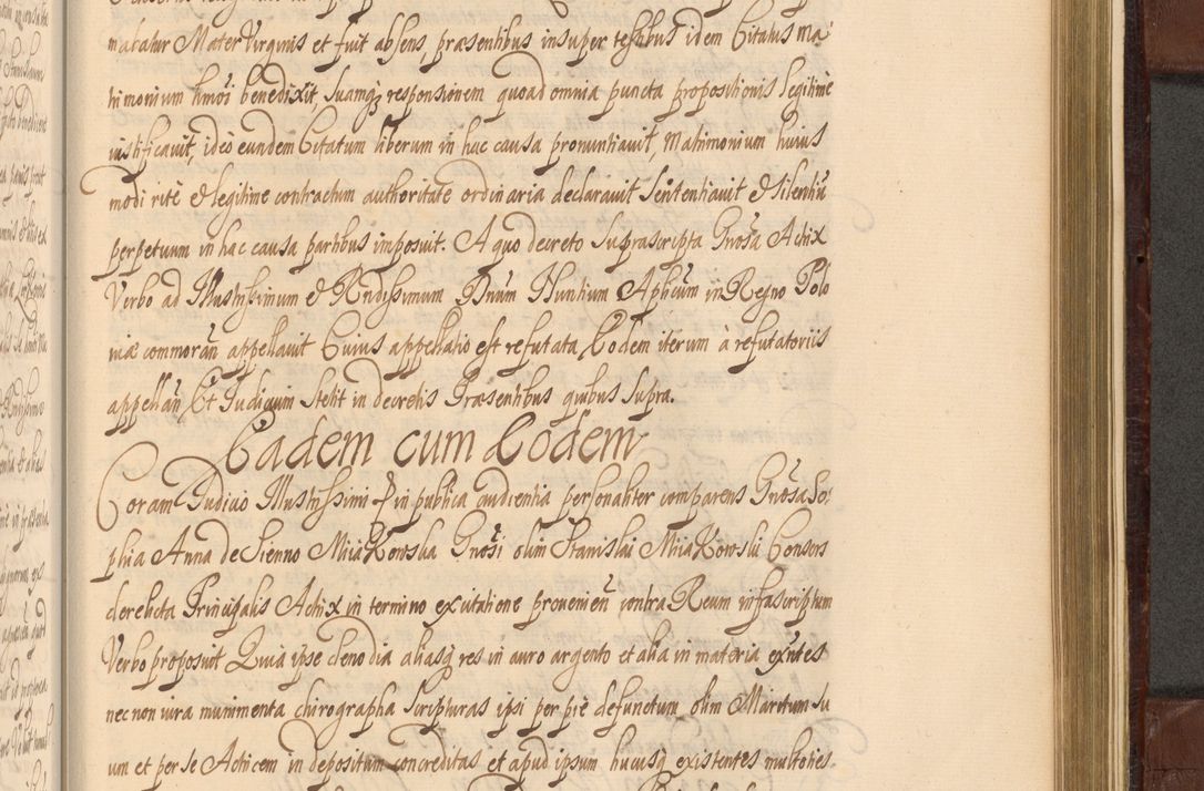 Zdjęcie nr 1354 dla obiektu archiwalnego: Acta actorum episcopalium R. D. Andreae Trzebicki ab anno 1670 ad annum 1675 mensem Martinum acticatorum Volumen V