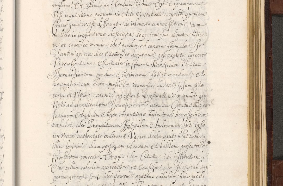 Zdjęcie nr 1554 dla obiektu archiwalnego: Acta actorum episcopalium R. D. Andreae Trzebicki ab anno 1670 ad annum 1675 mensem Martinum acticatorum Volumen V