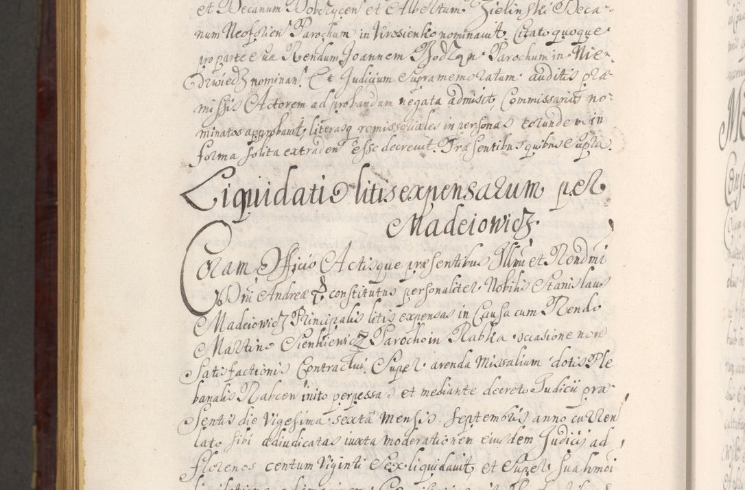 Zdjęcie nr 1551 dla obiektu archiwalnego: Acta actorum episcopalium R. D. Andreae Trzebicki ab anno 1670 ad annum 1675 mensem Martinum acticatorum Volumen V