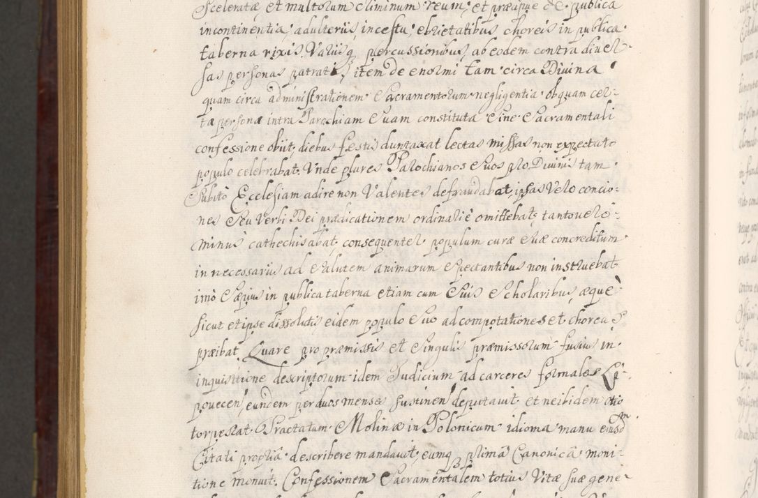 Zdjęcie nr 1549 dla obiektu archiwalnego: Acta actorum episcopalium R. D. Andreae Trzebicki ab anno 1670 ad annum 1675 mensem Martinum acticatorum Volumen V