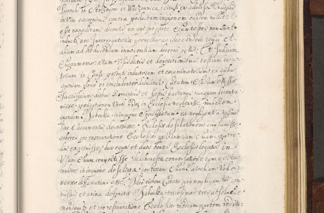 Zdjęcie nr 1546 dla obiektu archiwalnego: Acta actorum episcopalium R. D. Andreae Trzebicki ab anno 1670 ad annum 1675 mensem Martinum acticatorum Volumen V