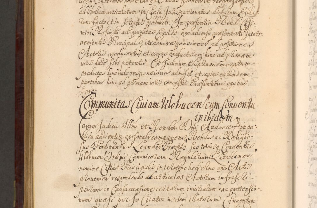 Zdjęcie nr 1543 dla obiektu archiwalnego: Acta actorum episcopalium R. D. Andreae Trzebicki ab anno 1670 ad annum 1675 mensem Martinum acticatorum Volumen V