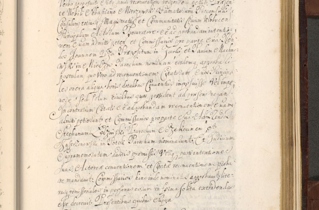 Zdjęcie nr 1544 dla obiektu archiwalnego: Acta actorum episcopalium R. D. Andreae Trzebicki ab anno 1670 ad annum 1675 mensem Martinum acticatorum Volumen V