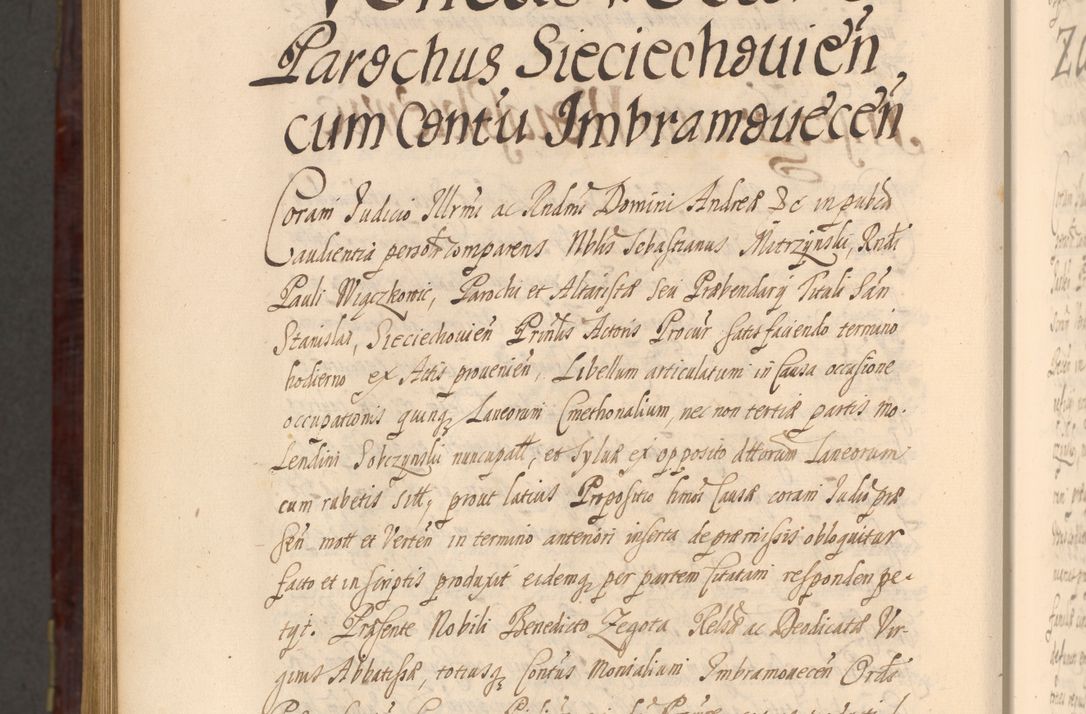 Zdjęcie nr 1533 dla obiektu archiwalnego: Acta actorum episcopalium R. D. Andreae Trzebicki ab anno 1670 ad annum 1675 mensem Martinum acticatorum Volumen V