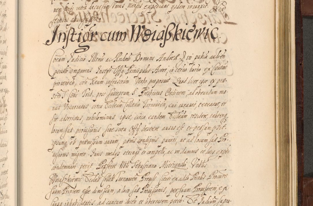 Zdjęcie nr 1532 dla obiektu archiwalnego: Acta actorum episcopalium R. D. Andreae Trzebicki ab anno 1670 ad annum 1675 mensem Martinum acticatorum Volumen V