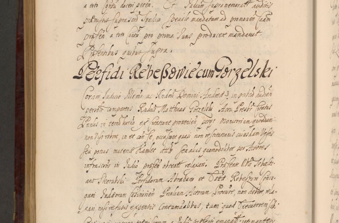 Zdjęcie nr 1515 dla obiektu archiwalnego: Acta actorum episcopalium R. D. Andreae Trzebicki ab anno 1670 ad annum 1675 mensem Martinum acticatorum Volumen V