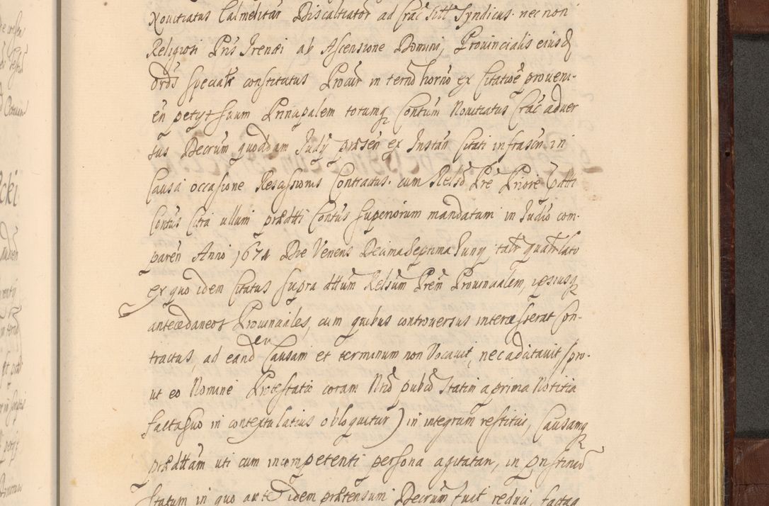 Zdjęcie nr 1514 dla obiektu archiwalnego: Acta actorum episcopalium R. D. Andreae Trzebicki ab anno 1670 ad annum 1675 mensem Martinum acticatorum Volumen V
