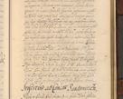 Zdjęcie nr 1502 dla obiektu archiwalnego: Acta actorum episcopalium R. D. Andreae Trzebicki ab anno 1670 ad annum 1675 mensem Martinum acticatorum Volumen V