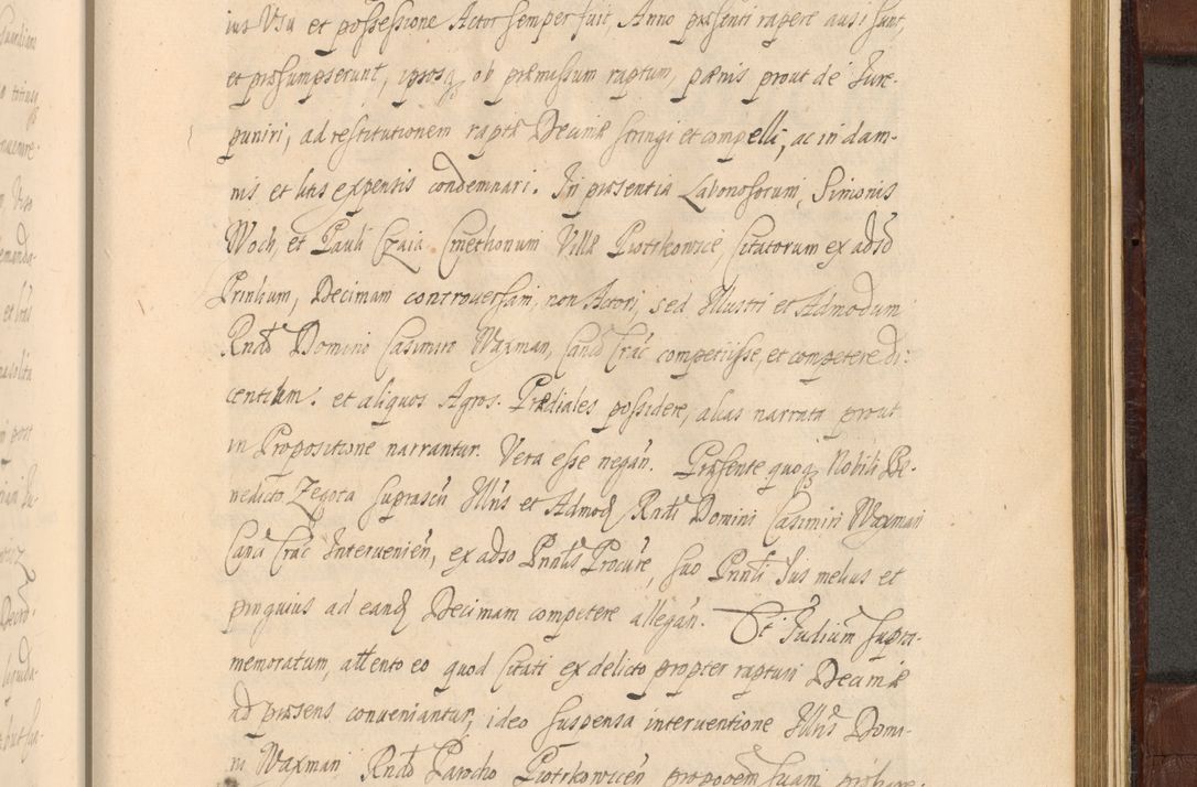 Zdjęcie nr 1496 dla obiektu archiwalnego: Acta actorum episcopalium R. D. Andreae Trzebicki ab anno 1670 ad annum 1675 mensem Martinum acticatorum Volumen V