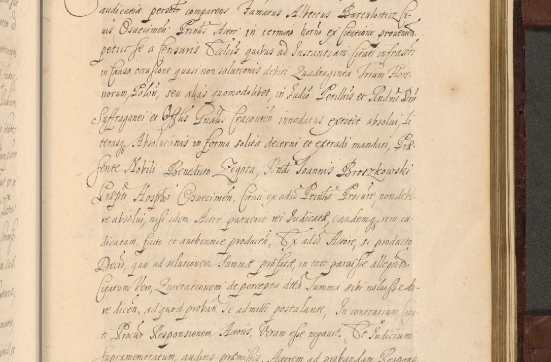 Zdjęcie nr 1492 dla obiektu archiwalnego: Acta actorum episcopalium R. D. Andreae Trzebicki ab anno 1670 ad annum 1675 mensem Martinum acticatorum Volumen V
