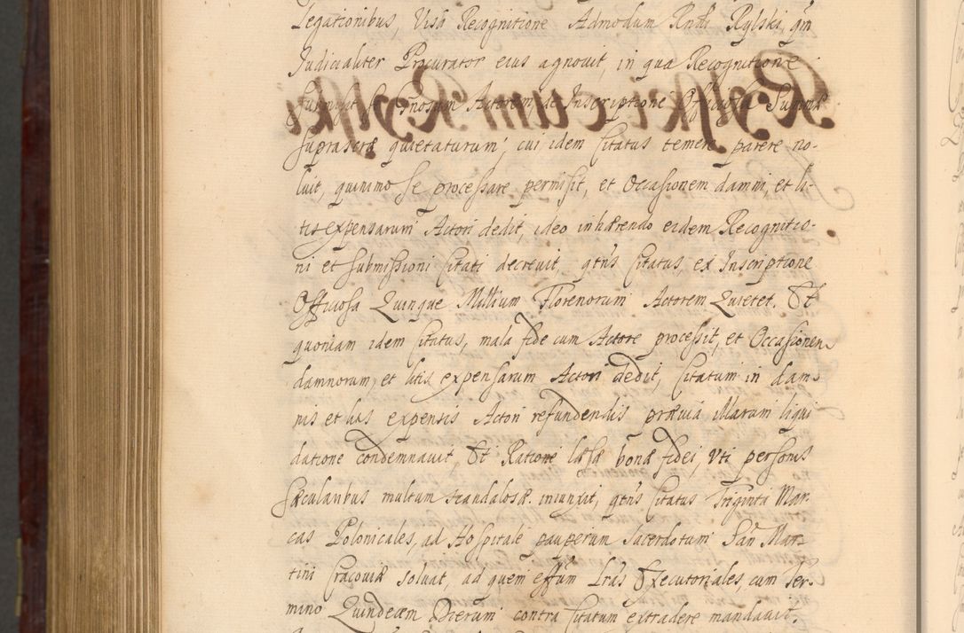 Zdjęcie nr 1489 dla obiektu archiwalnego: Acta actorum episcopalium R. D. Andreae Trzebicki ab anno 1670 ad annum 1675 mensem Martinum acticatorum Volumen V