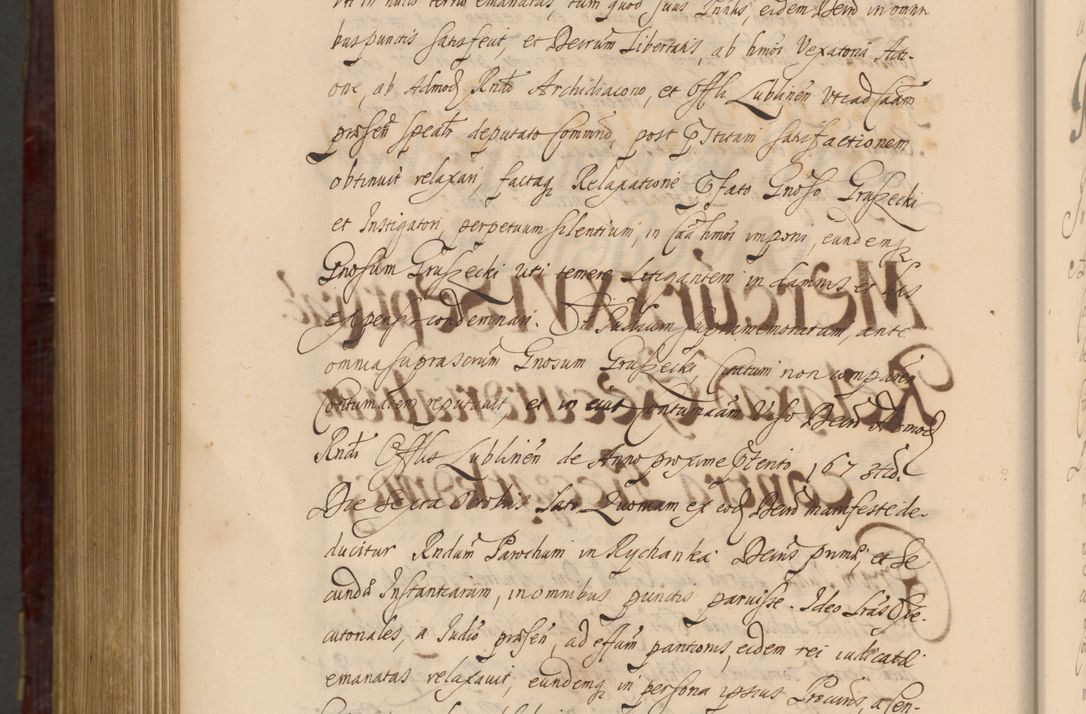 Zdjęcie nr 1487 dla obiektu archiwalnego: Acta actorum episcopalium R. D. Andreae Trzebicki ab anno 1670 ad annum 1675 mensem Martinum acticatorum Volumen V