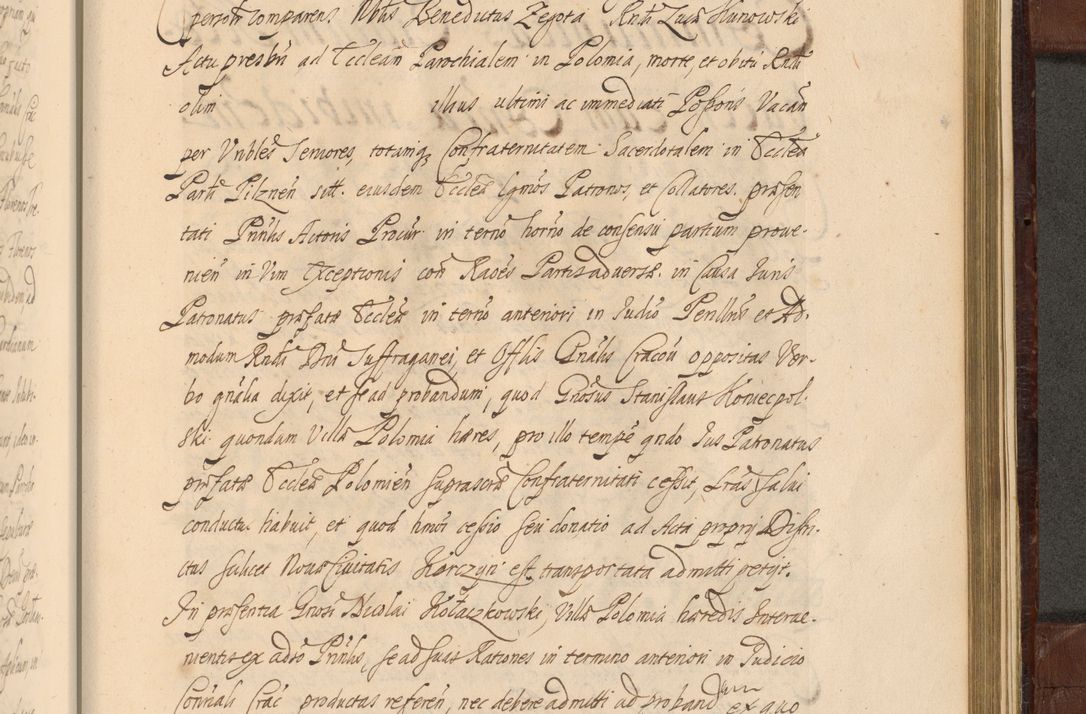 Zdjęcie nr 1482 dla obiektu archiwalnego: Acta actorum episcopalium R. D. Andreae Trzebicki ab anno 1670 ad annum 1675 mensem Martinum acticatorum Volumen V