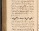 Zdjęcie nr 1477 dla obiektu archiwalnego: Acta actorum episcopalium R. D. Andreae Trzebicki ab anno 1670 ad annum 1675 mensem Martinum acticatorum Volumen V